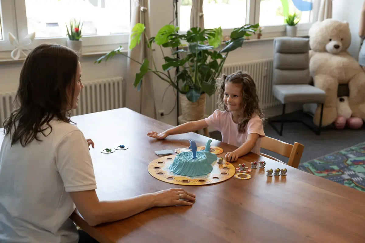 Therapiesituation mit einem Kind